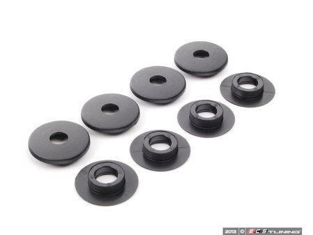 ES#7897 - 3D0898501BB41 - VW / Audi Oval Floor Mat Securing Hardware Set - For cars that need oval floor mat retainers. 2004.5 - 2007.5(2 mats per kit) - Genuine Volkswagen Audi - Volkswagen