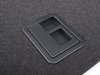 ES#462234 - 8T0863463CA9 - Carpeted Trunk Lining - Black - Factory carpeted piece that covers the spare tire well - Genuine Volkswagen Audi - Audi