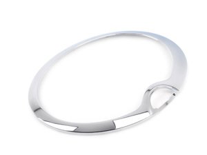 ES#172772 - 63126917838 - Chrome Headlight Ring - Right - Replace you damaged or rock chipped chrome - Genuine MINI - MINI