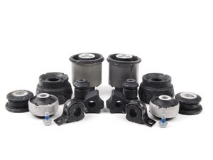 ES#2602145 - 1J0411314TKT3 - ECS Complete Bushing Kit - Featuring ECS Heavy Duty Strut Mounts - Replace the rubber in your suspension with fresh bushings to bring back your handling - Assembled By ECS - Volkswagen