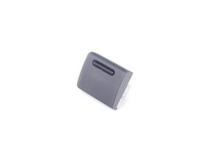 ES#432887 - 8D094151601C - Switch Cover - Satin Black - Right - Covers the empty switch slot for a clean look - Genuine Volkswagen Audi - Audi