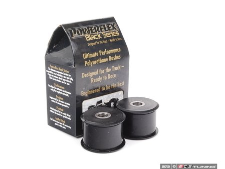 ES#2651933 - PFF57-502Bx2 - Race Polyurethane Outer Control Arm (Wishbone) Bushings - Improves handling and control - Upgrade to a more engaging driving experience - Powerflex Black Series - Porsche