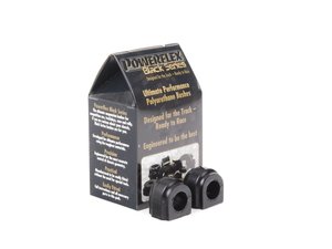 ES#2649983 - PFR5-111-17Bx2 - Race Polyurethane Rear Sway Bar Bushing Set - Stiffer bushings allow sway bars to work at their fullest potential - For 17mm rear sway bar - Powerflex Black Series - MINI