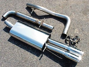 ES#707 - CB100009 - Cat-Back Exhaust System - (NO LONGER AVAILABLE) - Fully polished 2.5" system - APR - 