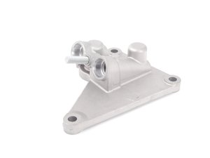 ES#23838 - 11421435096 - Connection Flange - Connects directly to pipes that feed the oil filter housing. - Genuine BMW - BMW