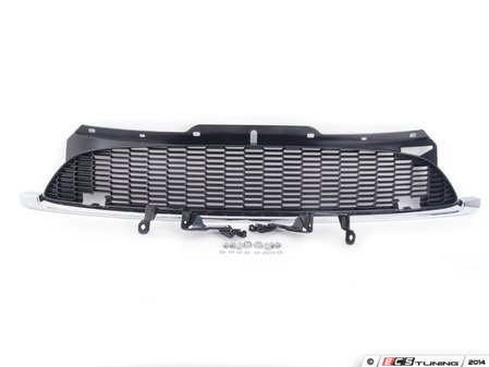 ES#172123 - 63120422704 - Front Grille W/ Brackets - (NO LONGER AVAILABLE) - For the install or vehicles with rally lights - Genuine MINI - 