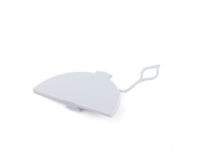 ES#74462 - 51117048253 - Primed Front Tow Hook Cover - Priced Each - Snaps into the front passenger side bumper - Genuine MINI - MINI