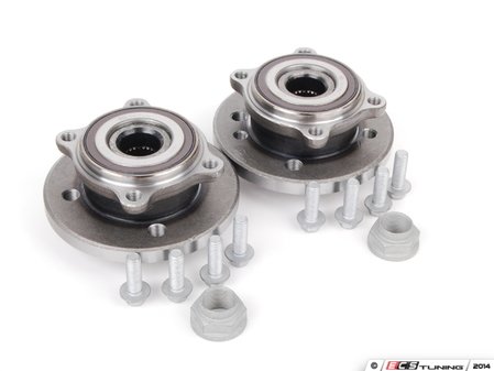 ES#2594143 - 31226756889KT2 - Front Wheel Bearing Kit - Complete front wheel bearings replacement kit - Assembled By ECS - MINI