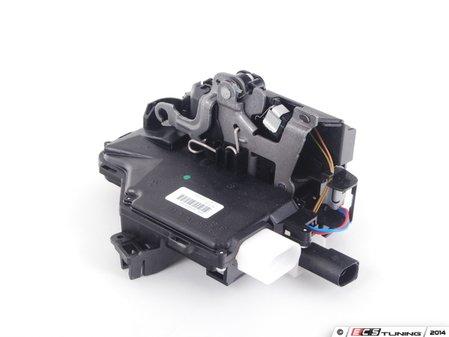 ES#351352 - 3D1837015AE - Front Door Latch - Left  - Electronically lock your doors - Genuine Volkswagen Audi - Volkswagen
