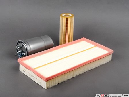 ES#8423 - 1j0198000 - ECS Filter Maintenance Kit - 3 Piece - Includes air, fuel & oil filters. - Assembled By ECS - Volkswagen