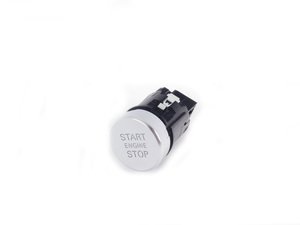 ES#2165374 - 8K0905217A - Start/Stop Switch - chrome - Located on the center console - For vehicles with push-button start - Genuine Volkswagen Audi - Audi