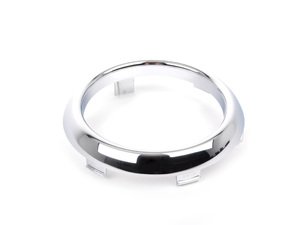 ES#83651 - 51167127912 - Chrome Drink Ring Holder - Rear - Trim located on the single rear cup holder - Genuine MINI - MINI