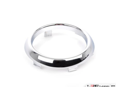 ES#83651 - 51167127912 - Chrome Drink Ring Holder - Rear - Trim located on the single rear cup holder - Genuine MINI - MINI