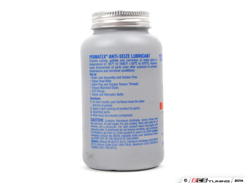 Permatex 80078 Anti-Seize Lubricant 8 oz
