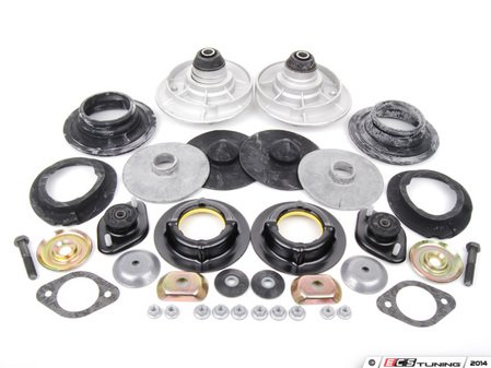 ES#2602406 - 31332229165KT - Cup Kit/Coilover Installation Kit - Everything you need to install coilovers, shocks/struts, or a cup kit including shock mounts - Genuine BMW - BMW