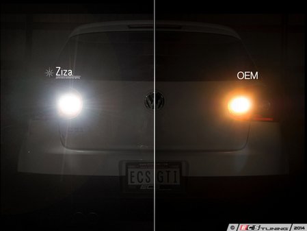 ES#2712665 - 1156LEDREVMKVKT - LED Reverse Lights - Pair - Illuminate the path behind you with these bright LED's from Ziza! - ZiZa - Volkswagen