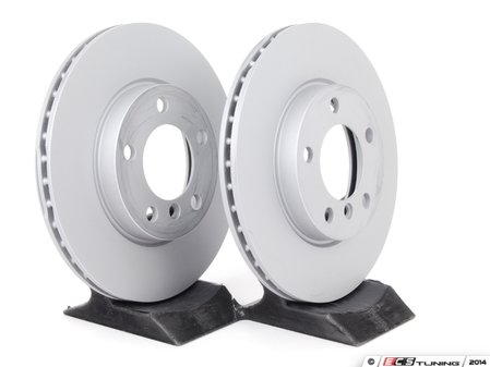 ES#4141731 - 34119811537KT2 - Front Brake Service Kit - Featuring Zimmerman rotors and ECS DD23 ceramic pads. - Assembled By ECS - MINI