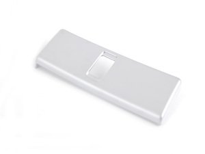 ES#116684 - 51452695585 - Left Center Dashboard Panel Trim - Matte Chrome - Found on the right side of the steering wheel surrounding the TPC button - Genuine BMW - BMW