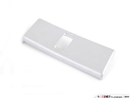 ES#116684 - 51452695585 - Left Center Dashboard Panel Trim - Matte Chrome - Found on the right side of the steering wheel surrounding the TPC button - Genuine BMW - BMW