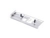 ES#116684 - 51452695585 - Left Center Dashboard Panel Trim - Matte Chrome - Found on the right side of the steering wheel surrounding the TPC button - Genuine BMW - BMW