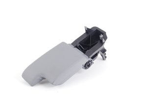 ES#87272 - 51168248546 - E46 Front Armrest Assembly - Gray Vinyl - Keep your interior looking like new - Genuine BMW - BMW