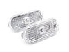 ES#10060 - 1j5998117a - Rough Style Side Marker Set - Clear - (NO LONGER AVAILABLE) - Fender-mounted side markers - Volkswagen Zubehor - 