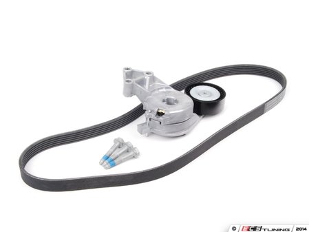 ES#2703125 - 06A145933DKT2 - Accessory Belt Kit - Keep your accessories running properly with a new tensioner and drive belt - Assembled By ECS - Volkswagen