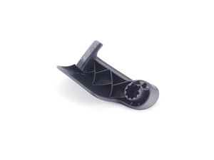 ES#3668907 - 8T1823533C4PK - Interior Hood Release Lever - Soul (Black) - Located on the lower left A-pillar trim - Genuine Volkswagen Audi - Audi