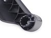 ES#3668907 - 8T1823533C4PK - Interior Hood Release Lever - Soul (Black) - Located on the lower left A-pillar trim - Genuine Volkswagen Audi - Audi