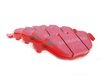 ES#520354 - DP31472C - Front RedStuff Performance Brake Pad Set - A high performance street pad, featuring Kevlar technology - EBC - BMW
