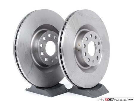ES#253113 - 1K0615301MKT3 - Front Brake Rotors - Pair (345x30) - Restore the stopping power in your vehicle - Pilenga - Audi Volkswagen