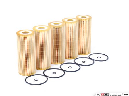 ES#252485 - 074115562-5 -  Oil Filter, Pack Of 5 - Mann brand, stock up & save - Mann - Volkswagen