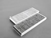 ES#1893886 - 4F0898438C - Cabin Filter / Fresh Air Filter (Charcoal Lined) - Set Of Two - Total of two filters required - Recommended replacement every 12,000 miles - Genuine Volkswagen Audi - Audi