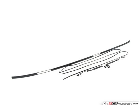 ES#78567 - 51138208776 - E46 Roof Moulding - Right - Roof trim running parallel from "A" pillar to "D" pillar - Genuine BMW - BMW