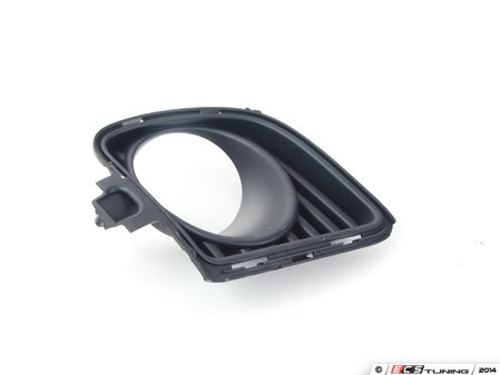 ES#2207579 - 51117283347 - JCW Front Bumper Fog Light Grille - Left - Black section located around the fog light lens - Genuine MINI - MINI