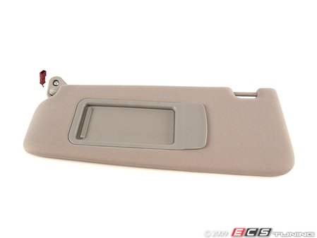 ES#1844049 - 51166957337 - European Sun Visor - Gray - Clean design with no airbag warning - Genuine European BMW - BMW