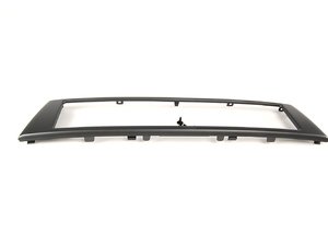 ES#1258492 - 8E0807285AT1QP - European License Plate Holder - Grey - (NO LONGER AVAILABLE) - Allows for clean mounting of a Euro plate - Genuine European Volkswagen Audi - 