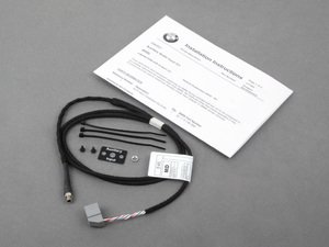 ES#194845 - 82110149389 - Auxiliary Input Retrofit Kit - (NO LONGER AVAILABLE) - This wiring kit allows you to play your iPod or other MP3 players through your BMW sound system. For vehicles without navigation. - Genuine BMW - 