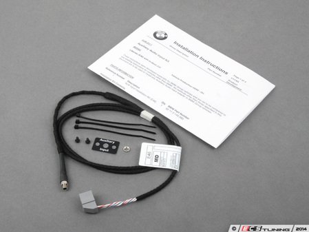 ES#194845 - 82110149389 - Auxiliary Input Retrofit Kit - (NO LONGER AVAILABLE) - This wiring kit allows you to play your iPod or other MP3 players through your BMW sound system. For vehicles without navigation. - Genuine BMW - 