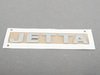 ES#9964 - 1J5853687A739 - "Jetta" Emblem - (NO LONGER AVAILABLE) - Chrome stick on insignia for the rear of your Jetta - Genuine Volkswagen Audi - 