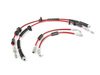 ES#2717906 - 002563ECS01KT1 - Exact-Fit Stainless Steel Brake Lines - complete Kit - Front and rear DOT-compliant hoses for the finishing touch - ECS - BMW
