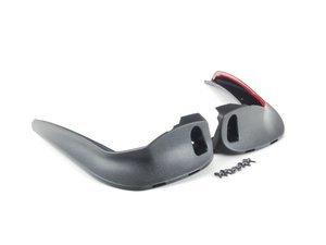 ES#2145151 - 82162166935 - Front Factory Mud Flaps / Splash Guards Contoured - Priced As Set - (NO LONGER AVAILABLE) - Defeat rocks and mud from side of your MINI - Genuine MINI - 