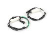 ES#2712821 - 001004ECS01AKT3 - Performance Front Brake Service Kit - Featuring ECS 2-piece semi-floating cross drilled and slotted rotors and ECS EP24 Enthusiast Performance pads - Assembled By ECS - BMW