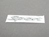 ES#3438 - 1C0853675GX2 - Sport Emblem - Chrome - Stick-on emblem that can be placed on most flat surfaces - Genuine Volkswagen Audi - Audi Volkswagen
