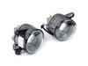 ES#2718440 - 1K0998027 - Projector Fog Light Conversion Kit - With 3 Bar Grille - Complete kit to install European projector fog lights - includes bulbs and headlight switch - Assembled By ECS - Volkswagen