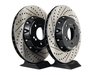 ES#2712815 - 001004ECS01AKT2 - Performance Front & Rear Brake Service Kit - Featuring front and rear ECS 2-piece semi-floating cross drilled and slotted rotors and ECS EP24 "Enthusiast Performance" brake pads - Assembled By ECS - BMW