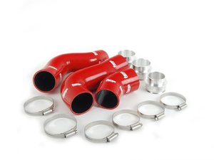 ES#1832530 - FMKT010R - Boost Hose Kit - Red - Includes all required couplers and clamps - Forge - Audi Volkswagen