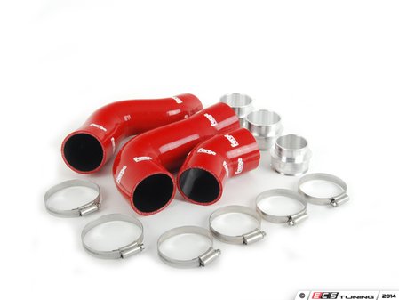 ES#1832530 - FMKT010R - Boost Hose Kit - Red - Includes all required couplers and clamps - Forge - Audi Volkswagen
