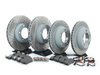 ES#2594726 - 98661236500OEKT - Front & Rear Brake Service Kit - Featuring Sebro rotors and Textar brake pads - Assembled By ECS - Porsche