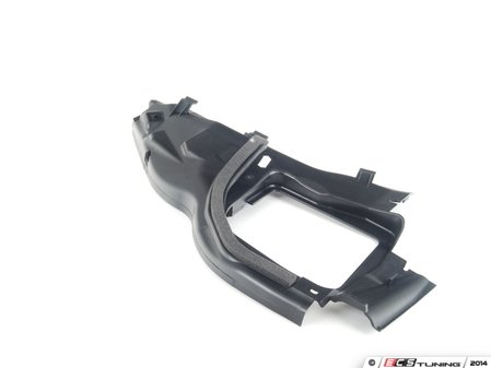 ES#207386 - 64316958818 - Cabin Filter Housing Panel - Lower Right - Bottom plastic section of the air filter housing with a foam and rubber seal/gasket. - Genuine BMW - BMW